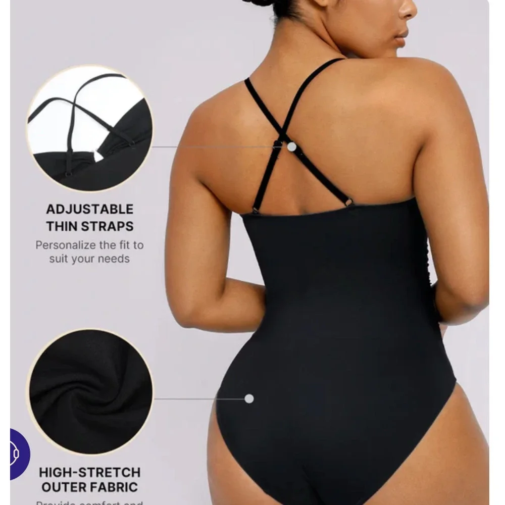 NWT ShapeLLx U-Ring Cut Out Shaping Swimsuit Sz XL color Pink
